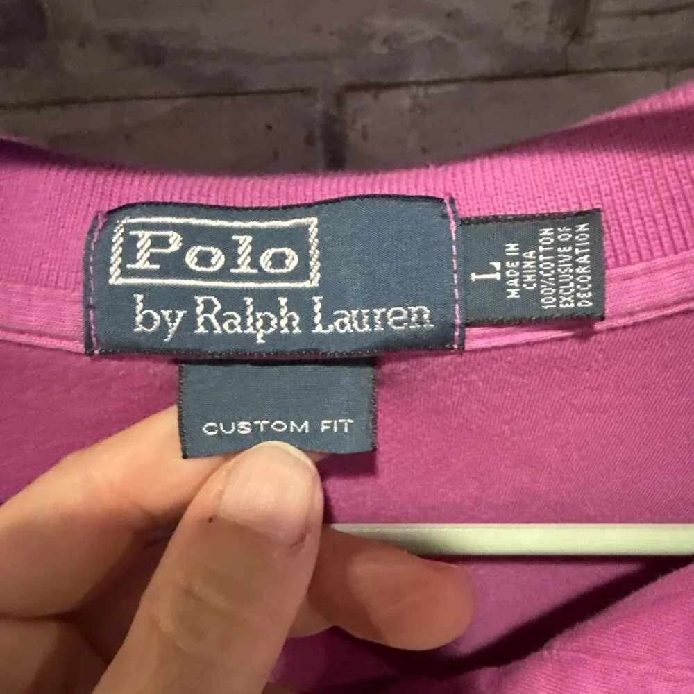 Polo Ralph Lauren Men’s Polo Shirt Magenta Large